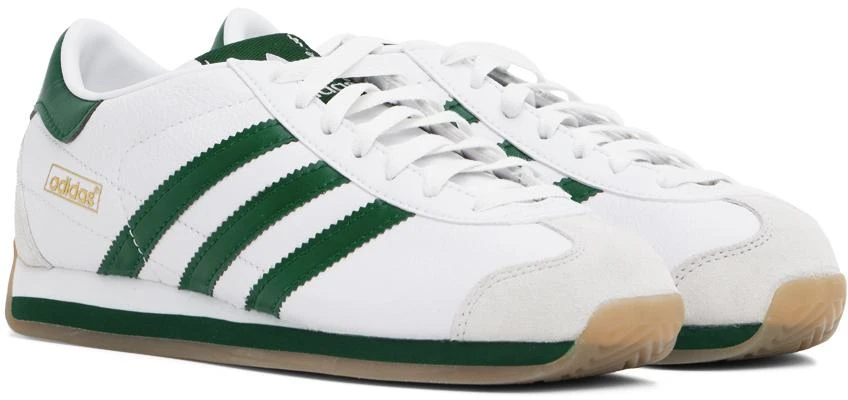 Adidas White & Green Country OG Sneakers 4