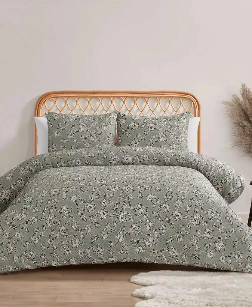 Jessica Simpson Botanical Embossed 2-Pc. Comforter Set 4