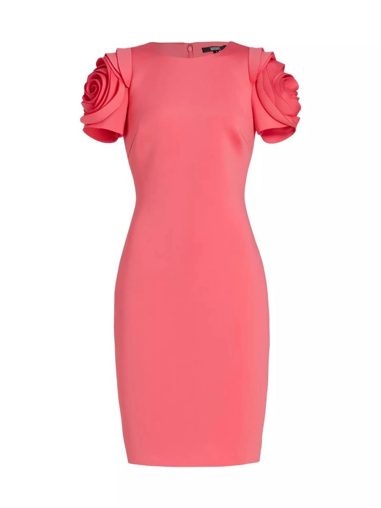 Badgley Mischka Rosette Cocktail Dress 1