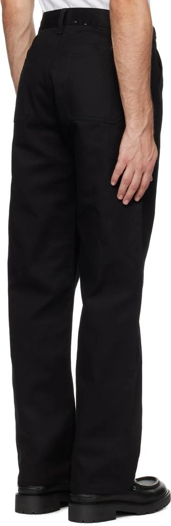 Nudie Jeans Black Tuff Tony Trousers 3