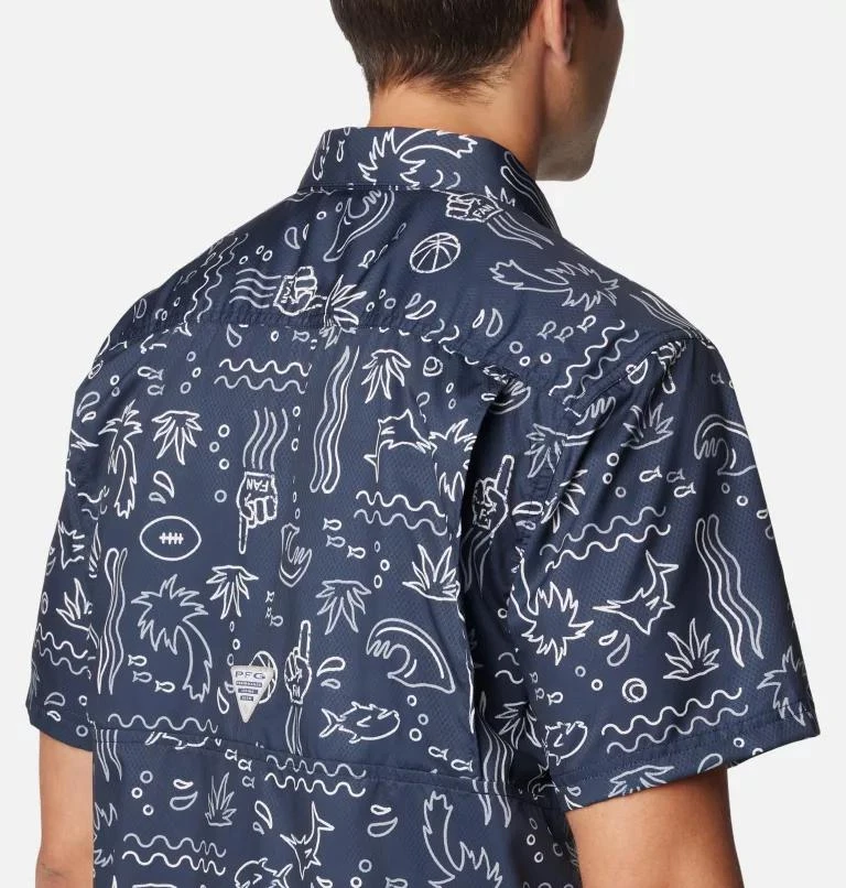 Columbia Columbia Men's Dallas Cowboys PFG Super Slack Tide Shirt- 5