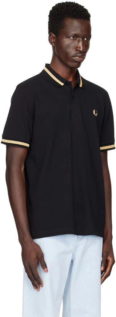 Fred Perry Black M2 Polo 2
