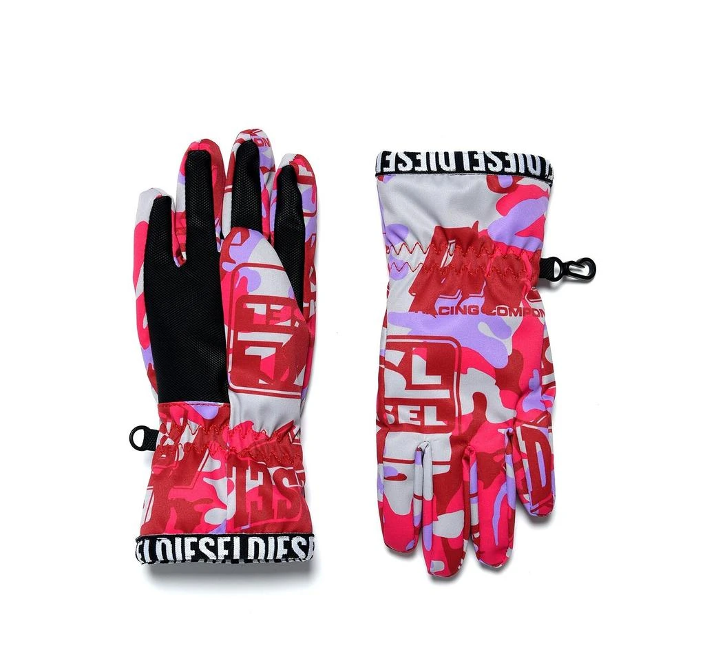 Diesel Diesel Kids Nekyl Logo Detailed Ski Gloves 1