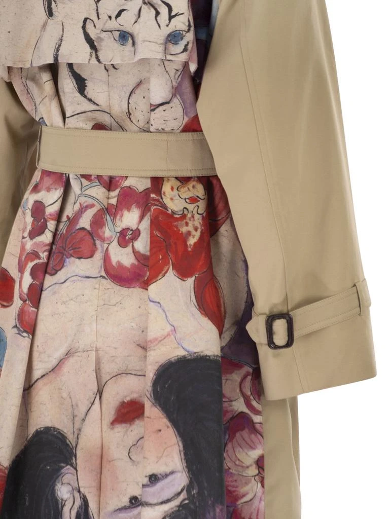 Max Mara Wksninfa - Water-Repellent Gabardine Trench Coat 4