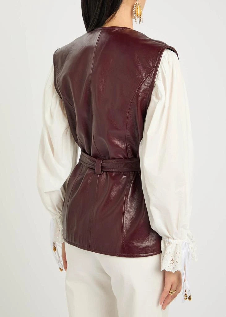 Chloé Leather gilet 3