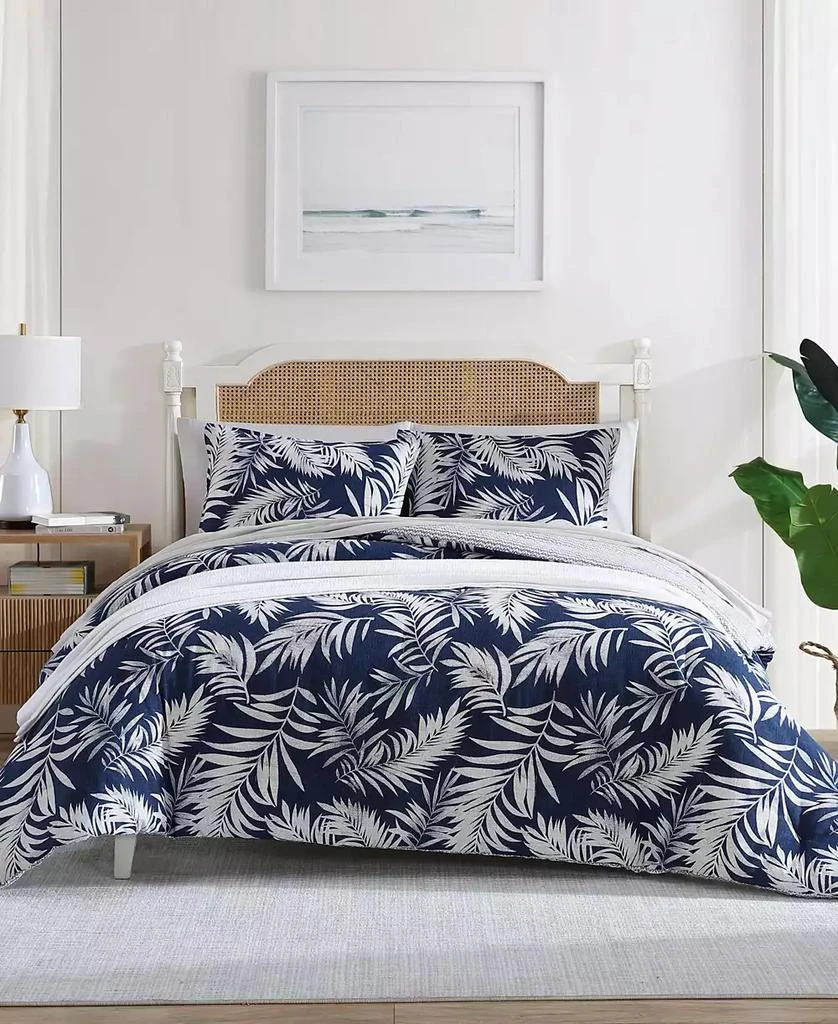Nautica Marina Leaf Reversible 2-Pc. Comforter Set