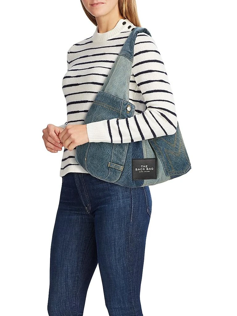 Marc Jacobs The Deconstructed Denim Sack Bag 2