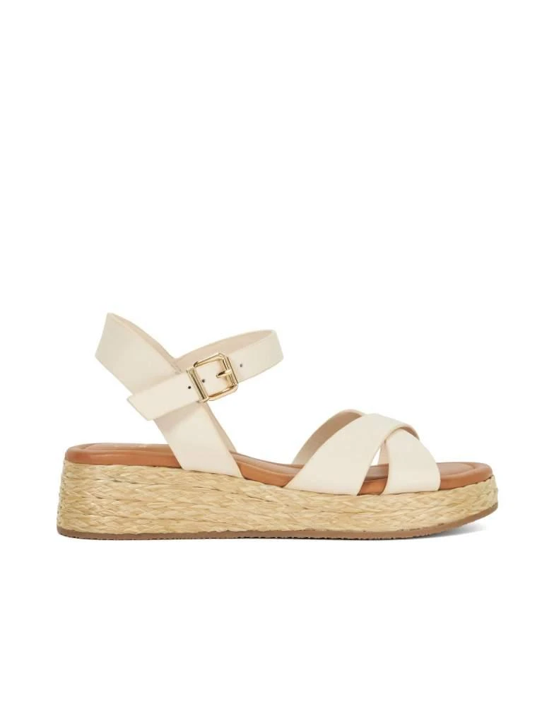 DUNE London Dune London Littleton sandals in ecru 4