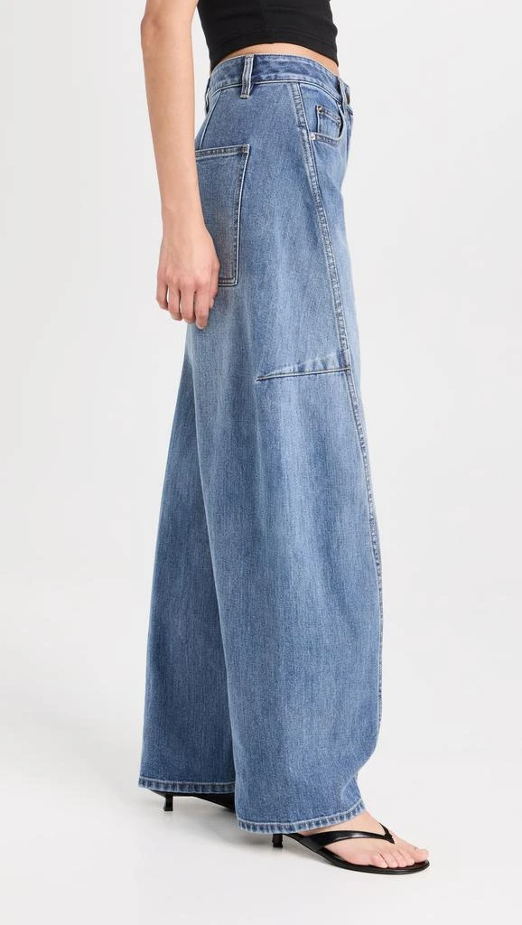 Tibi Classic Wash Denim Sid Jeans 3