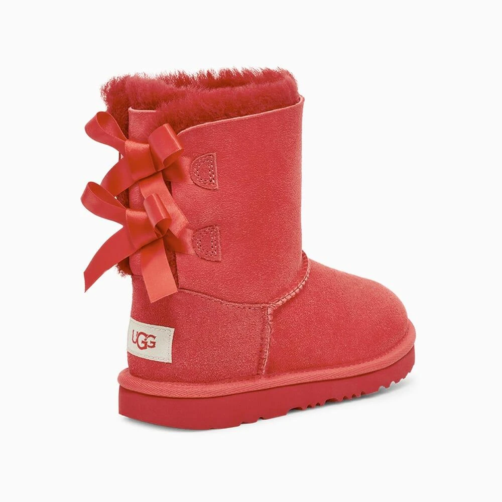 UGG Bailey Bow II Samba Red  1017394T-SBR Toddler 4