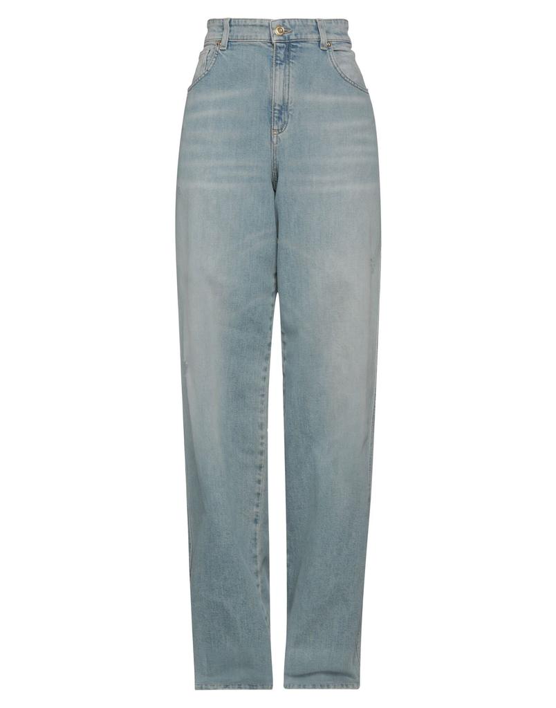 デニム・ジーパン BLUMARINE BLUE COTTON DENIM JEANS BLUMARINE Blue Cotton Denim Jeans - Pants - Compare Prices
