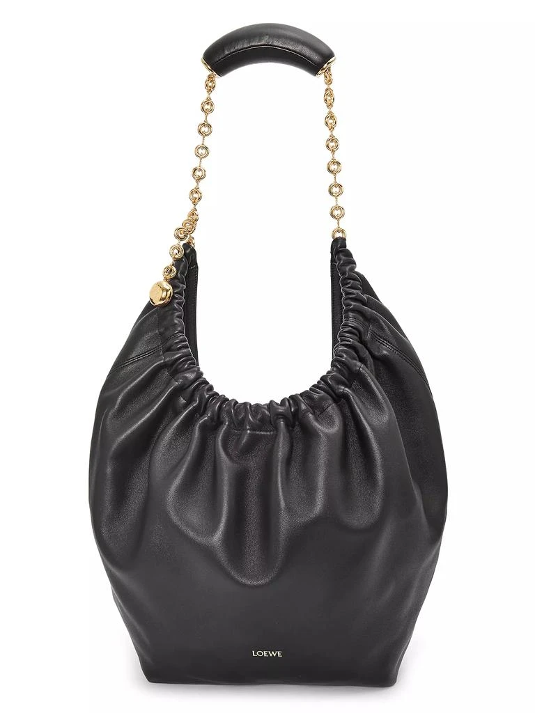 Loewe Medium Squeeze Leather Shoulder Bag 1