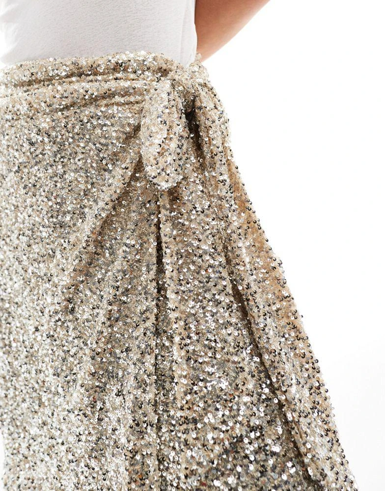 honey gold dress Charmer Maxi Dress main image 0