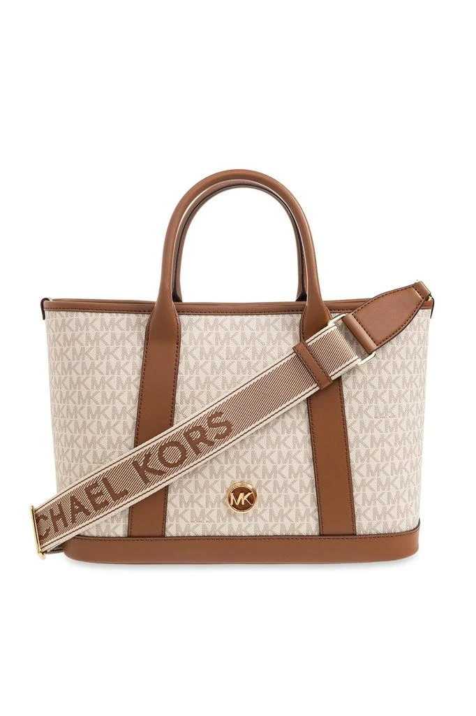 Michael Kors Michael Michael Kors Luisa Medium Signature Logo Satchel Bag 1
