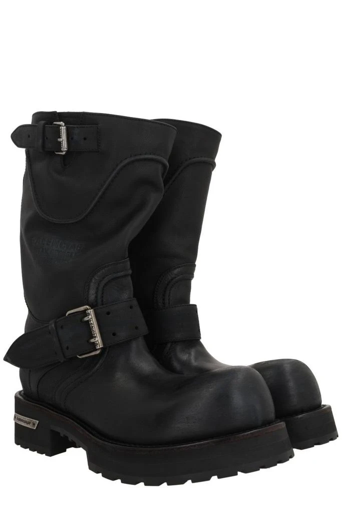 Balenciaga Balenciaga Venom Buckle Derailed Boots 3