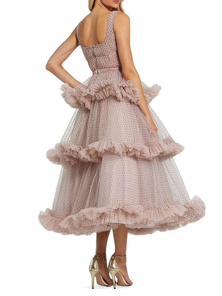 Mac Duggal Polka Dot Ruffle Tulle Cocktail Dress - Dresses & Skirts -  Compare Prices from 8+ Stores - Free Shipping - BeyondStyle