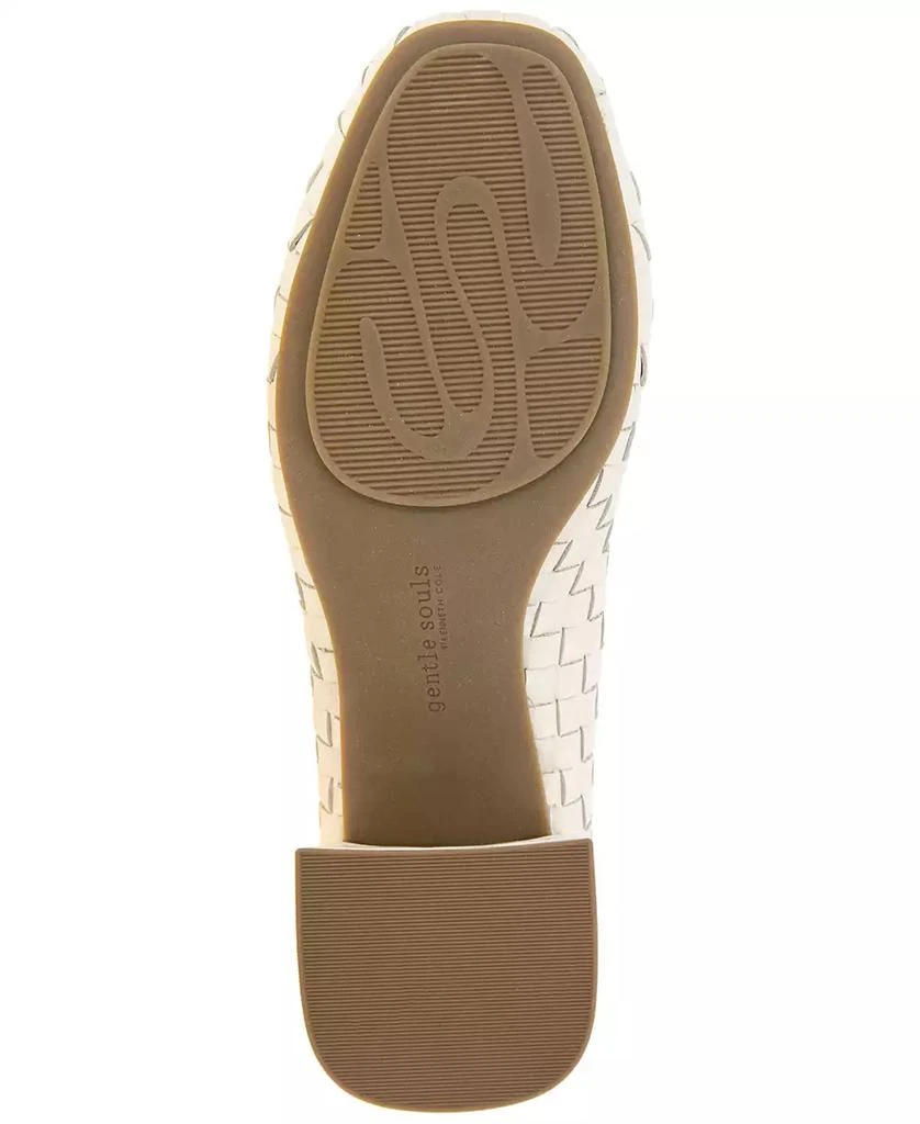 Gentle Souls Women's Lancinen Woven Block-Heel Pumps 5