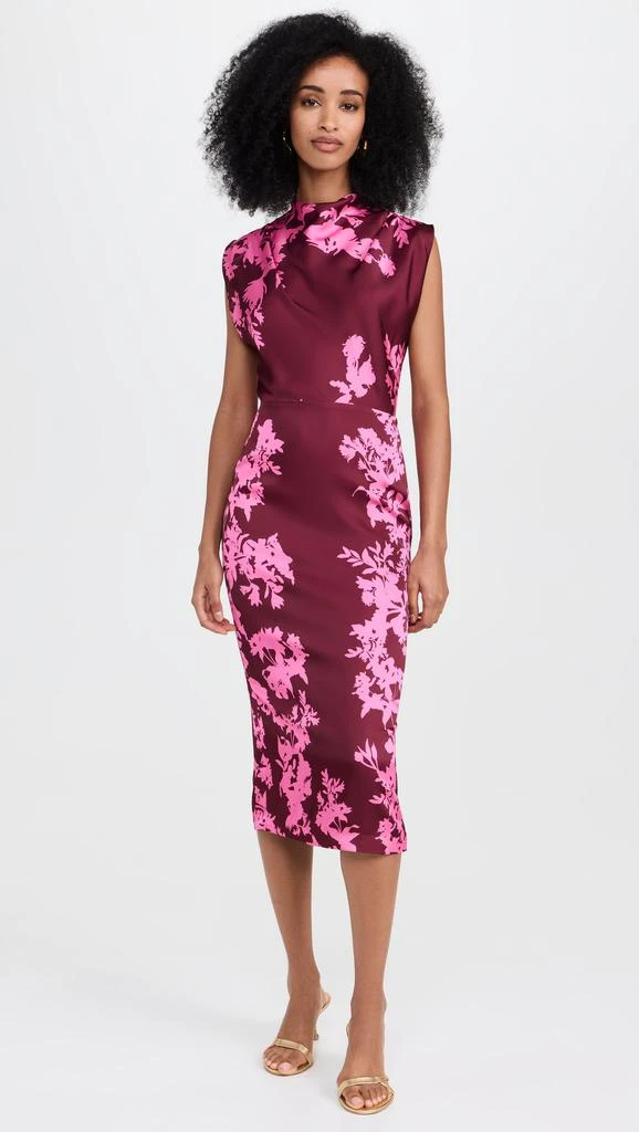 Hemant and Nandita Sleeveless Midi Dress 6