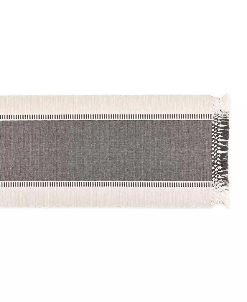 Design Imports Mineral Dobby Stripe Table Runner, 13" x 72" 5