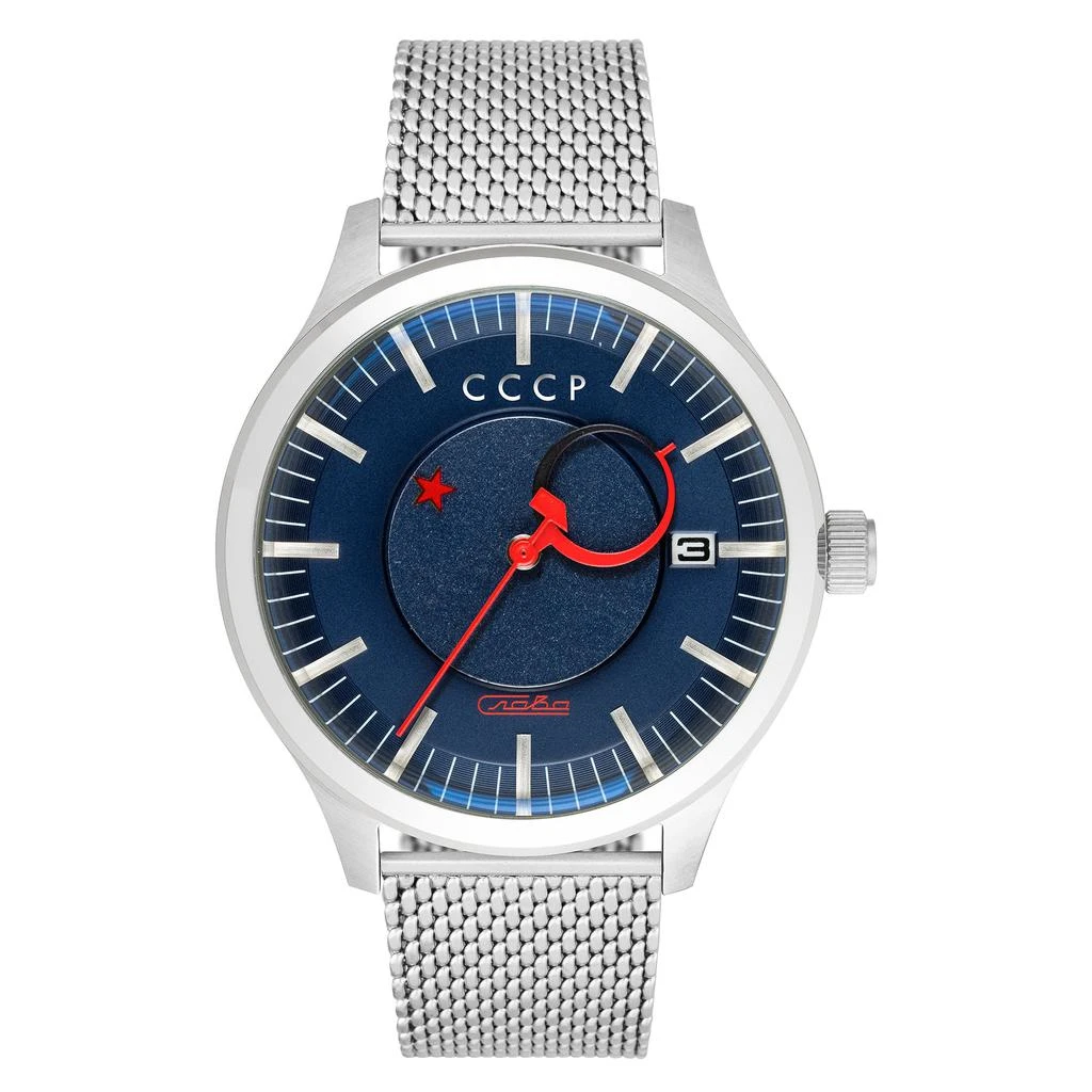 CCCP CCCP Men's Heroes Kamzolkin 43mm Automatic Watch 1