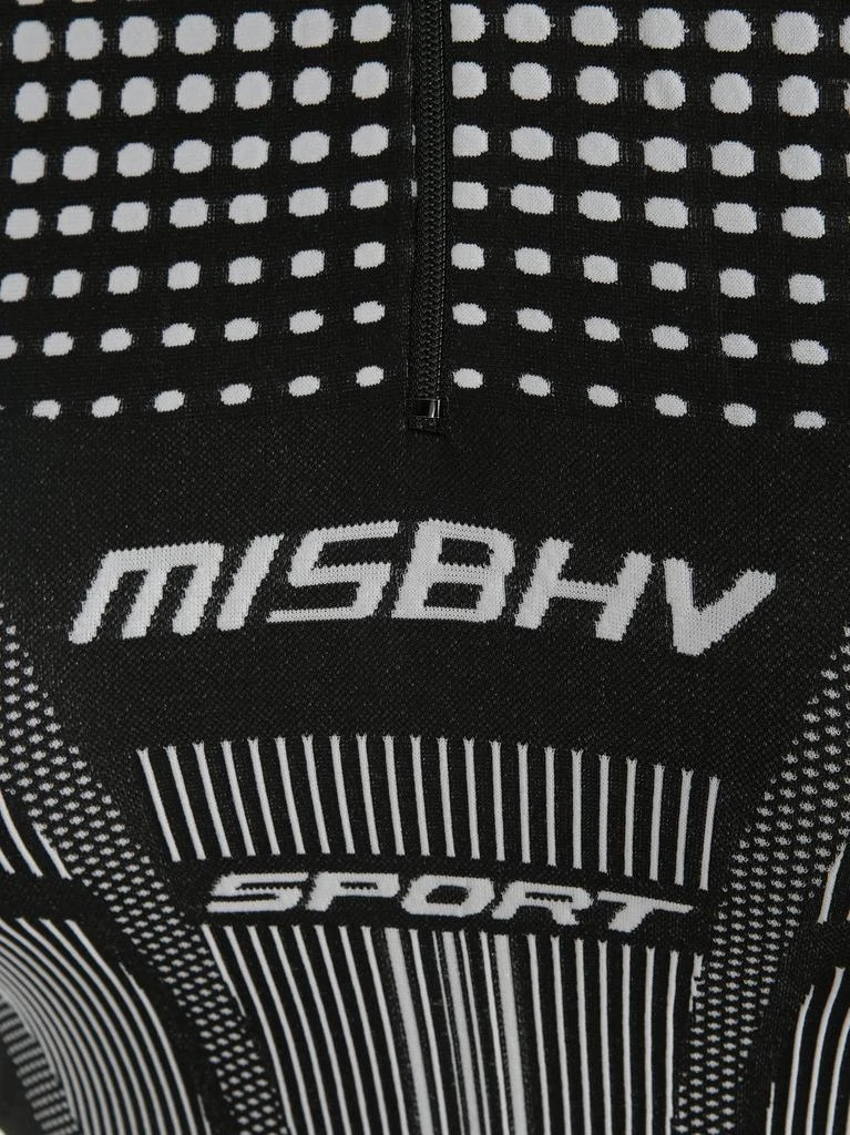 Misbhv Misbhv Logo Zip-Up Active Top 3