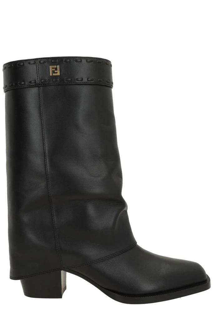 Fendi Fendi Square-Toe Ankle Boots 1
