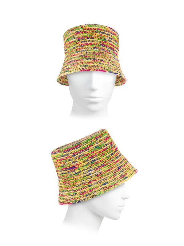 Sensi Studio Mediterranean Pop The Traveler, Multicolor Lampshade Hat 3