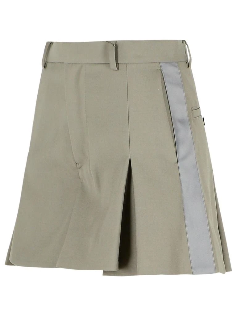 Sacai Sacai Pleat Mini Skirt 3