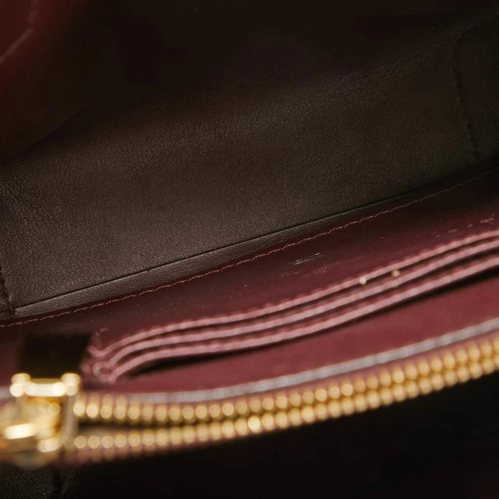 Michael Kors Michael Kors Red/Burgundy Leather Small Mercer Tote 10