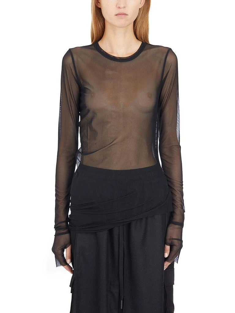 ANDREA YA'AQOV MAGLIA IN MESH GIROCOLLO 1