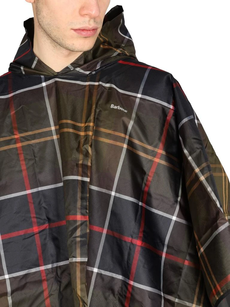 Barbour Tartan Poncho 4