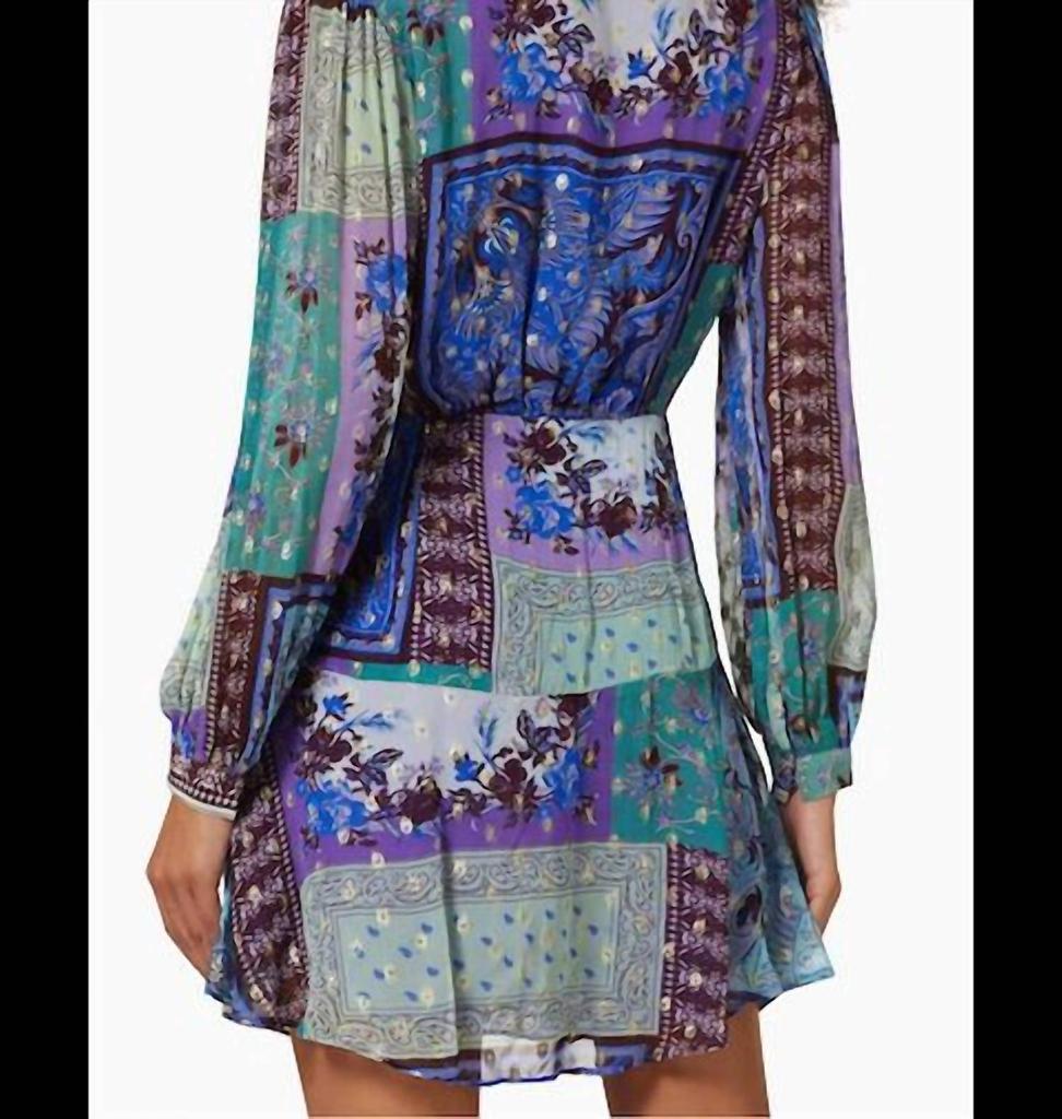 Rixo Rixo - Indy Patchwork Mini Dress