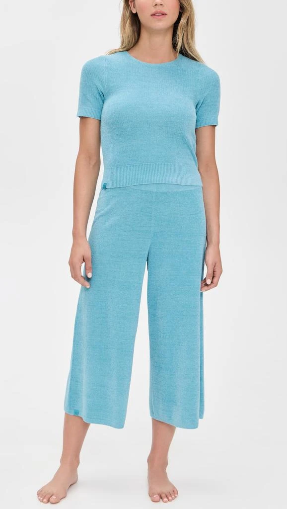 Barefoot Dreams Cozy Chic Ultra Lite Palazzo Capris 4