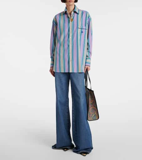 ETRO Striped cotton shirt 2