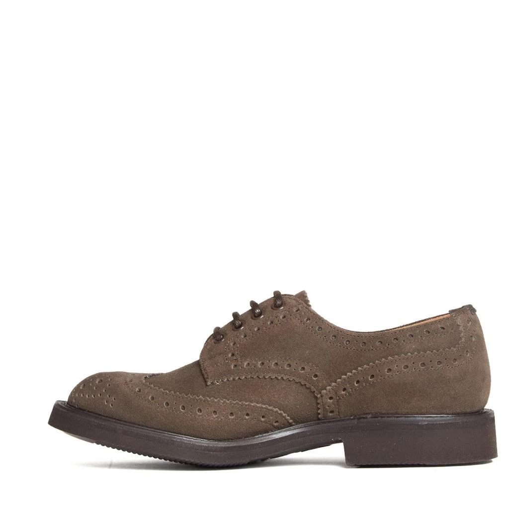 TRICKER'S Mens Flint Repello Suede Derby Brogues 3