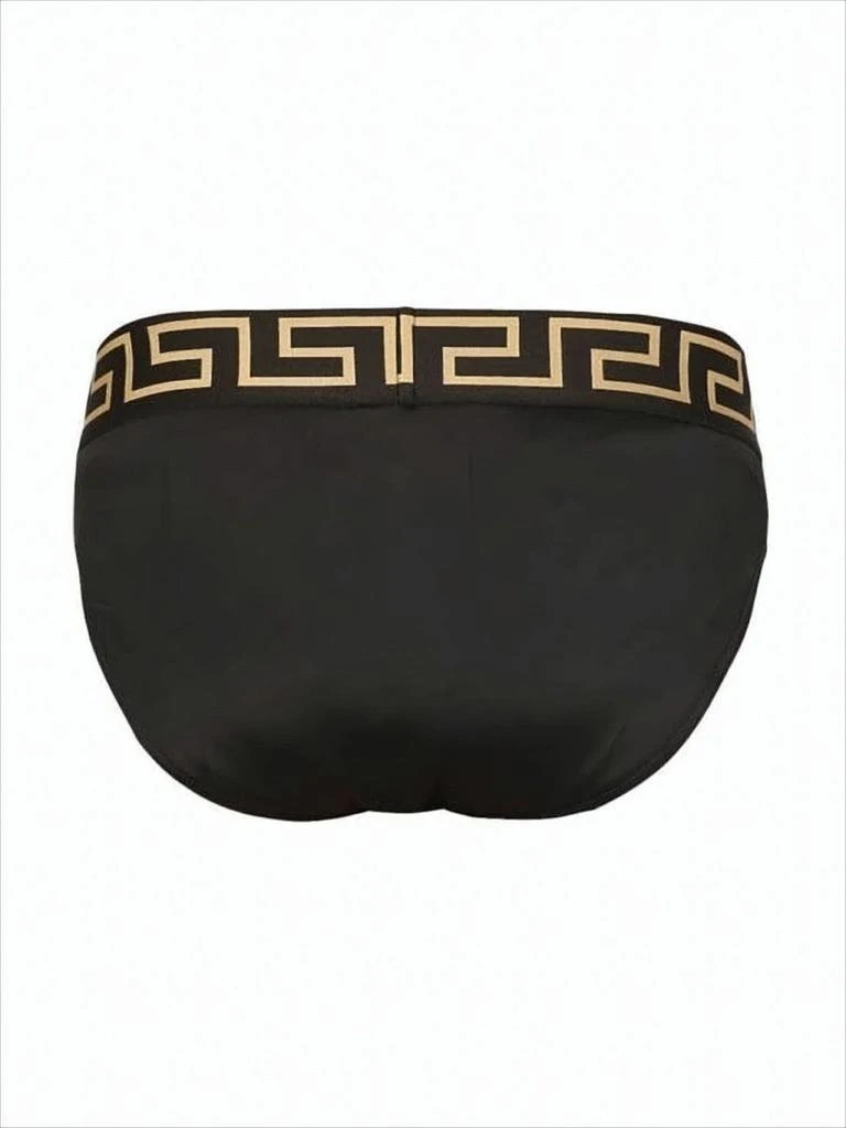 Versace Swimwear with Bold Greek Key Pattern 4