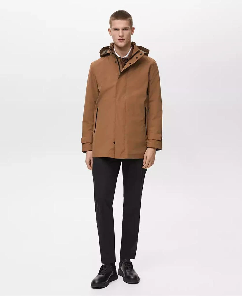 Mango Men
s COOLMAX Technology Waterproof Parka 2