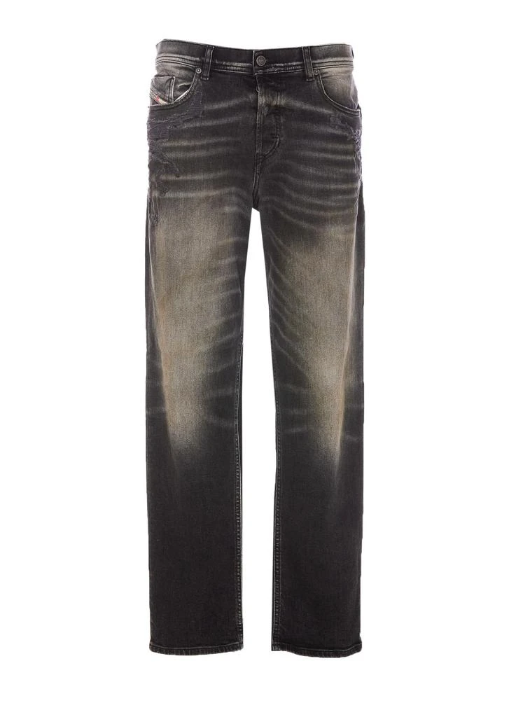 Diesel Diesel Logo-Patch Distressed Jeans 1