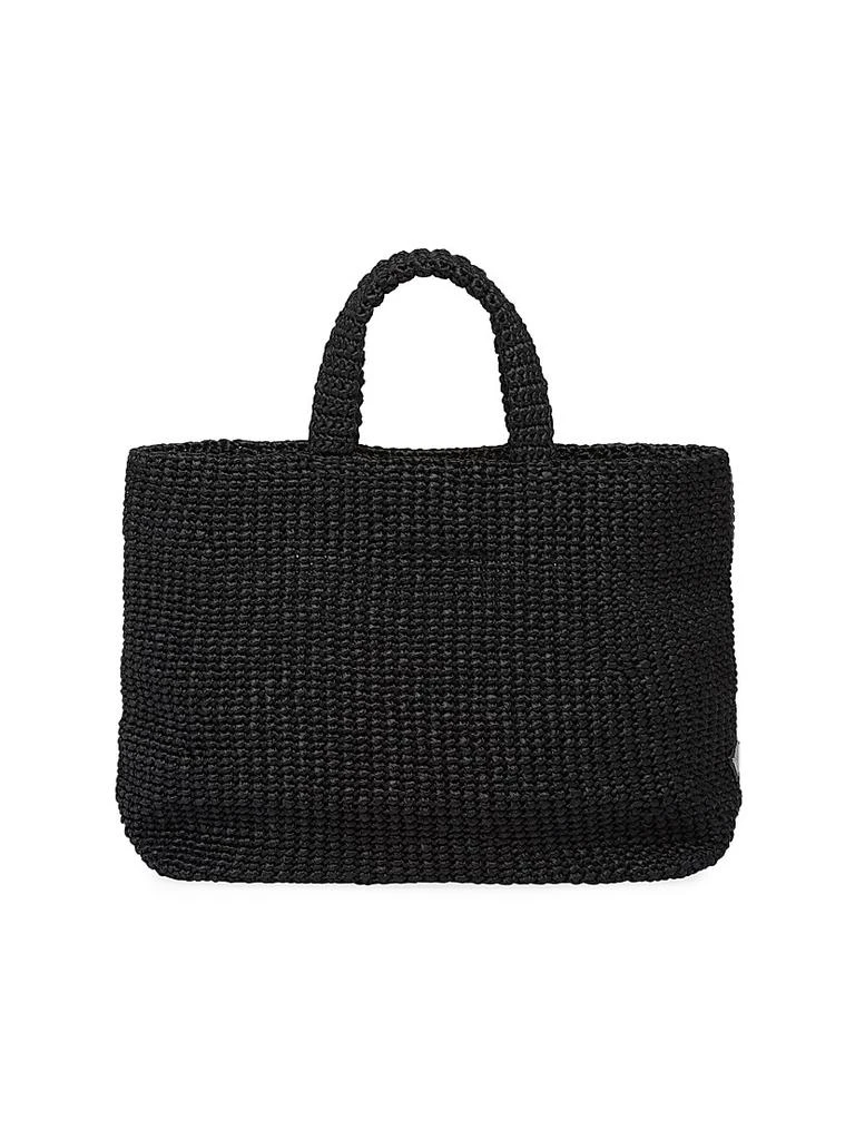 Prada Raffia Tote Bag 4