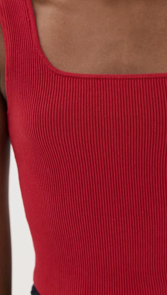 Reformation Julia Ribbed Sweater Tank 5