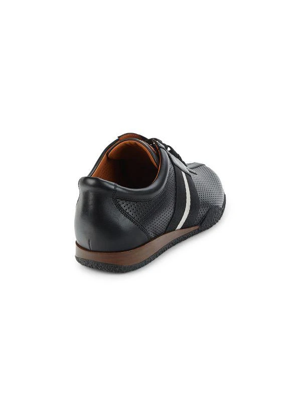 Bally Perforated Leather Sneakers 3