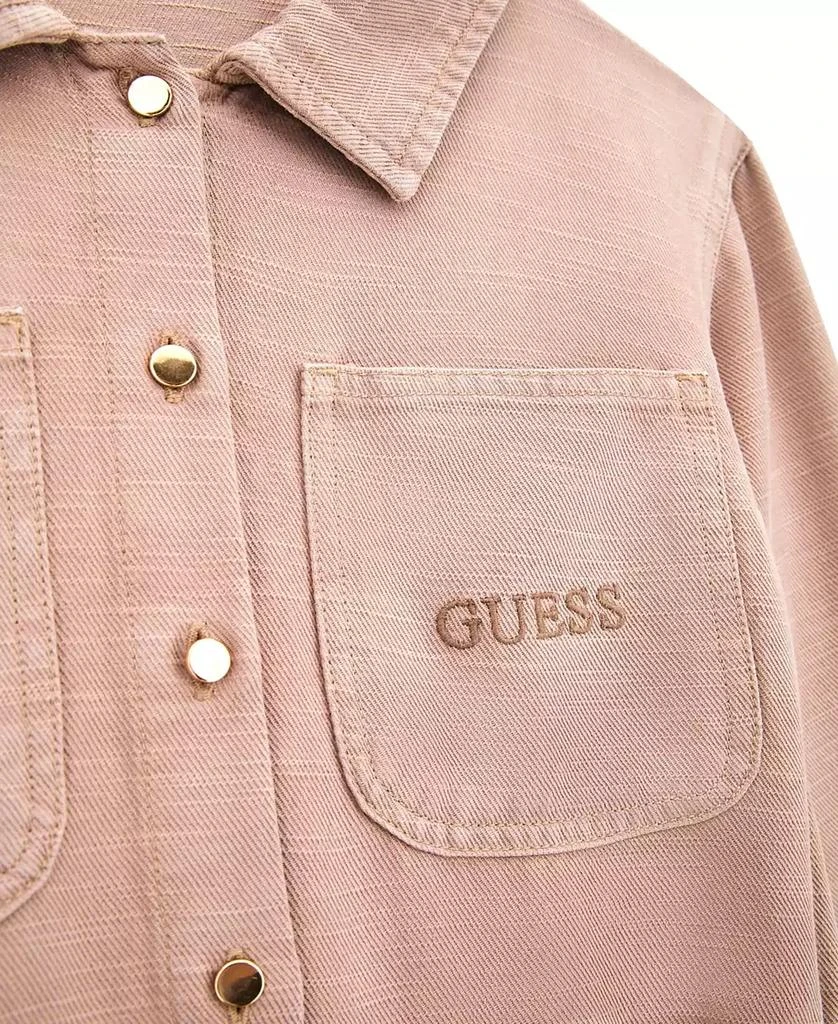GUESS Big Girls Garment Dye Twill Jumpsuit 3