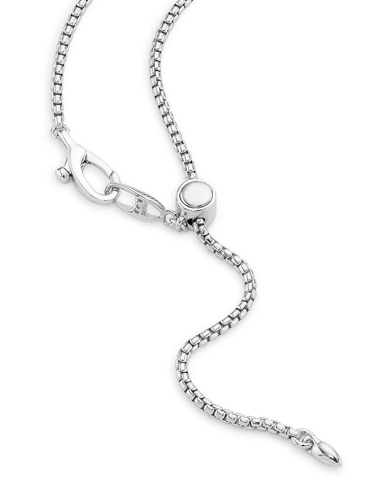 Adriana Orsini Feliz Sterling Silver & Cubic Zirconia XL Pendant Necklace 3