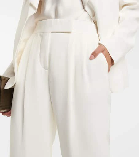 Tom Ford Silk georgette wide-leg pants 4