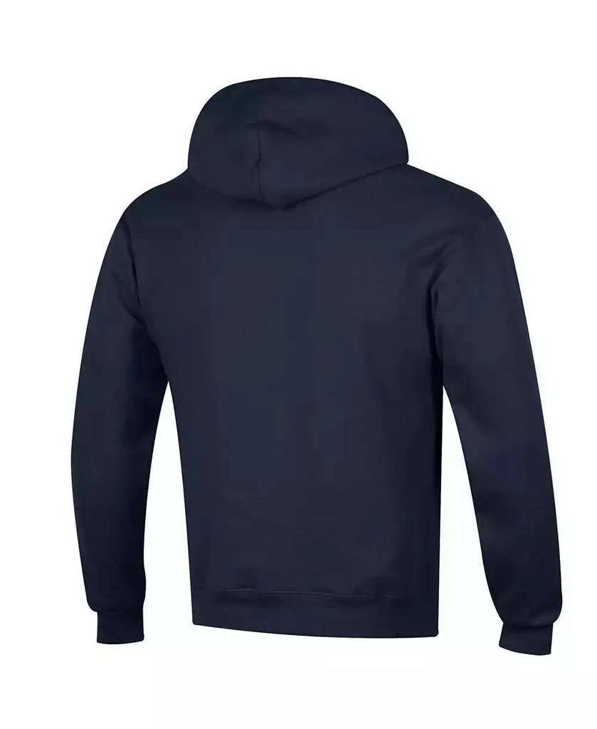 CHAMPION Men's Navy Gonzaga Bulldogs Arched Logo Fleece Pullover Hoodie 3