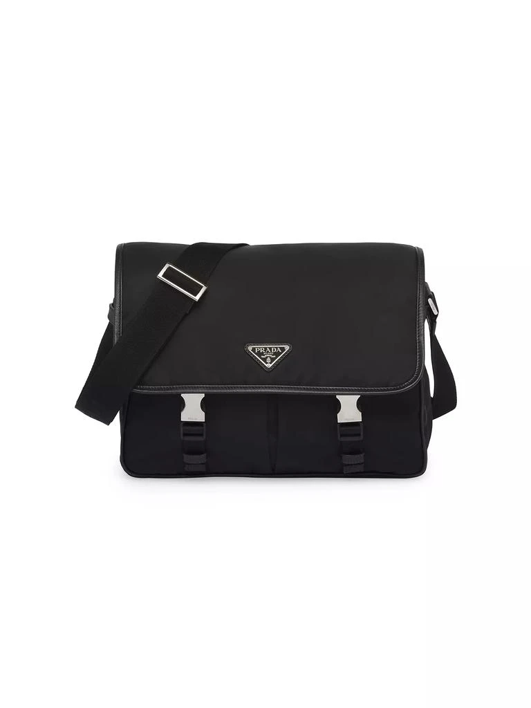 Prada Re-Nylon And Saffiano Shoulder Bag 1