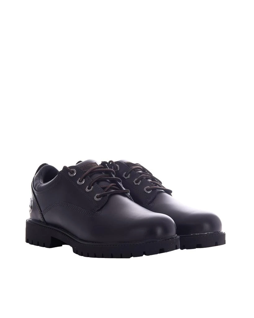 Timberland Black Full-Grain Lace-Up Shoes 2