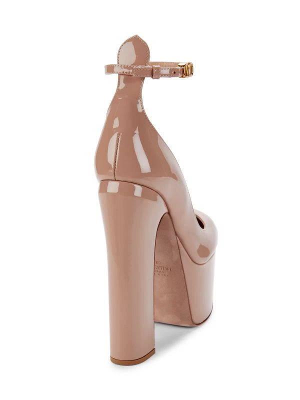 Valentino Leather Plaform Sandals 3