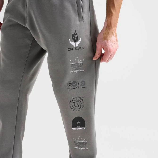 Adidas Men's adidas Originals Trefoil Essentials Moto Jogger Pants 5