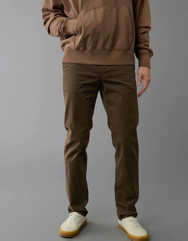AE AE Flex Original Straight Lived-In Khaki Pant 1